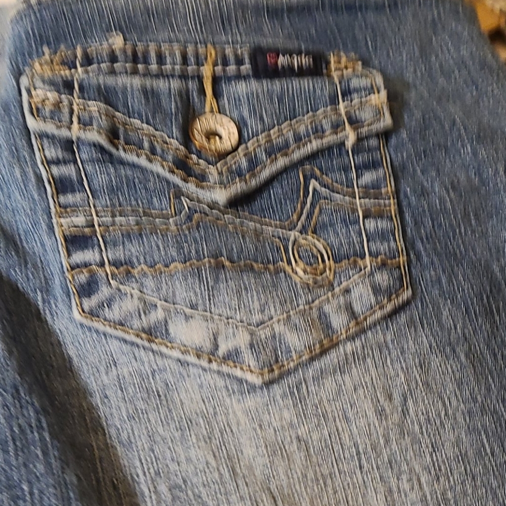 Angels denim capris